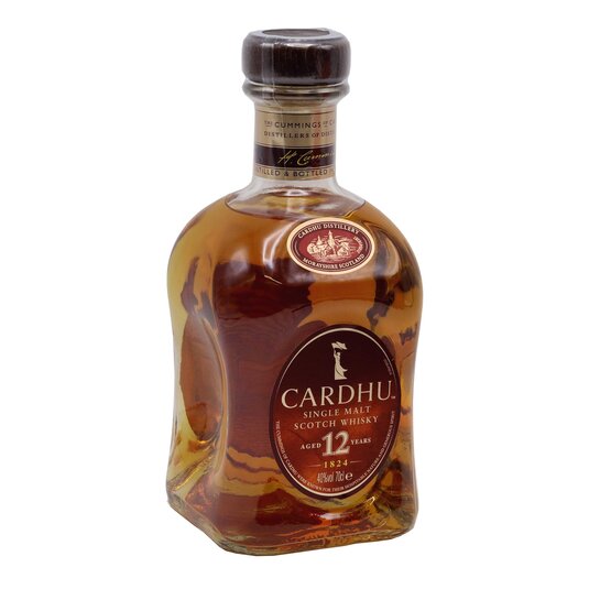 Whisky escocés de malta 12 años Cardhu - 70cl