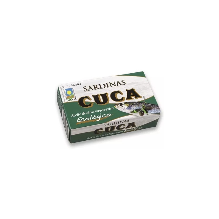 Sardinas en aceite ecológico 