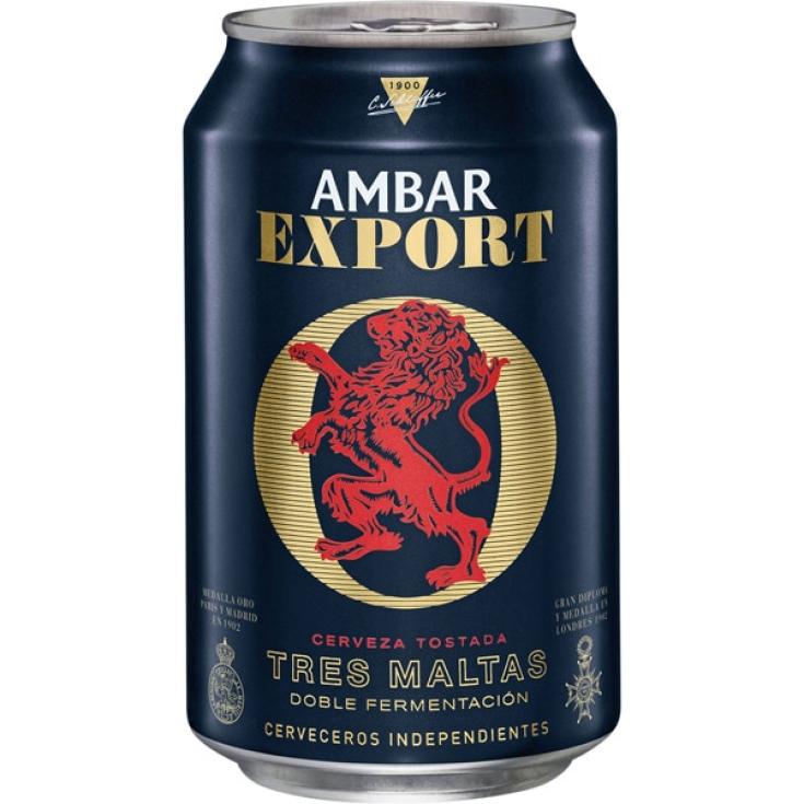 Cerveza tostada Export - Ambar - 33cl