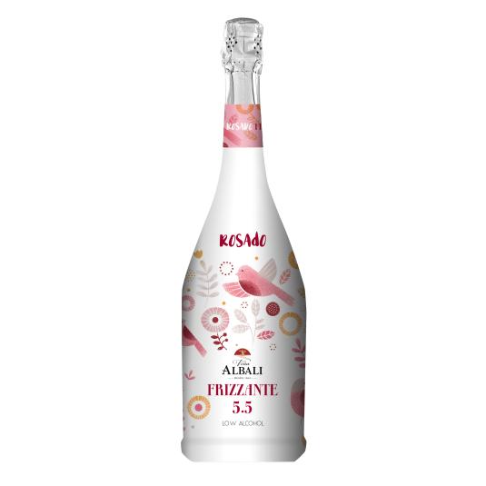 Vino rosado frizzante bajo en alcohol - 75cl