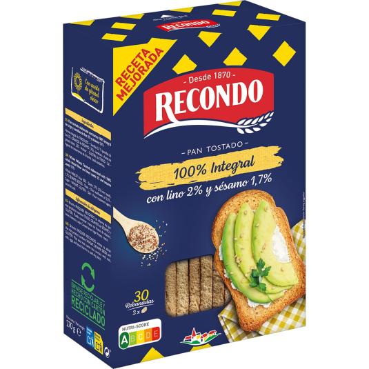 Tostadas Integrales 270g
