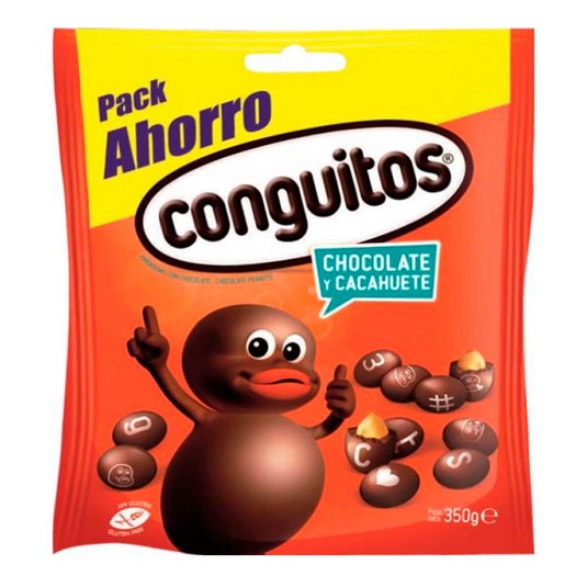 Cacahuetes recubiertos de chocolate leche - Conguitos - 350g