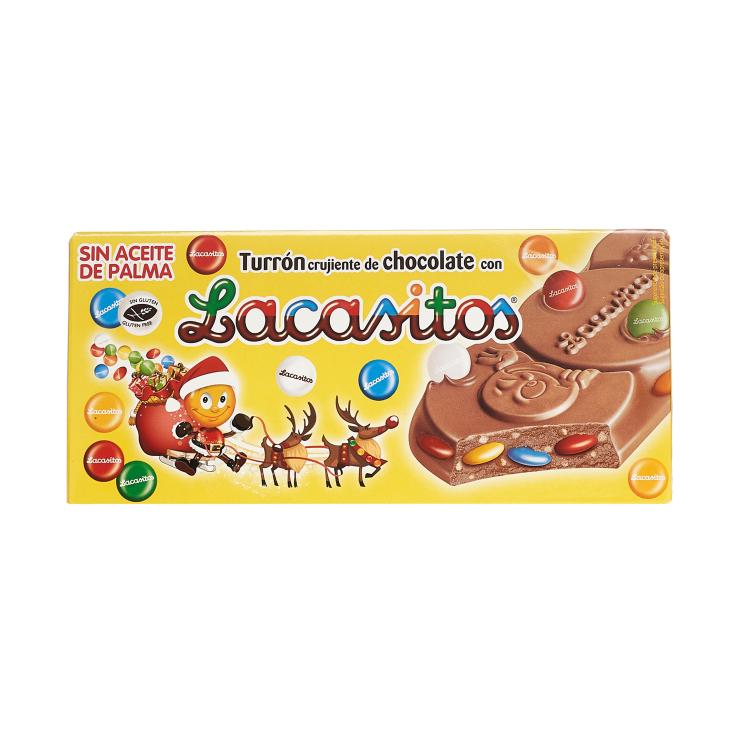 Turrón chocolate con 200g