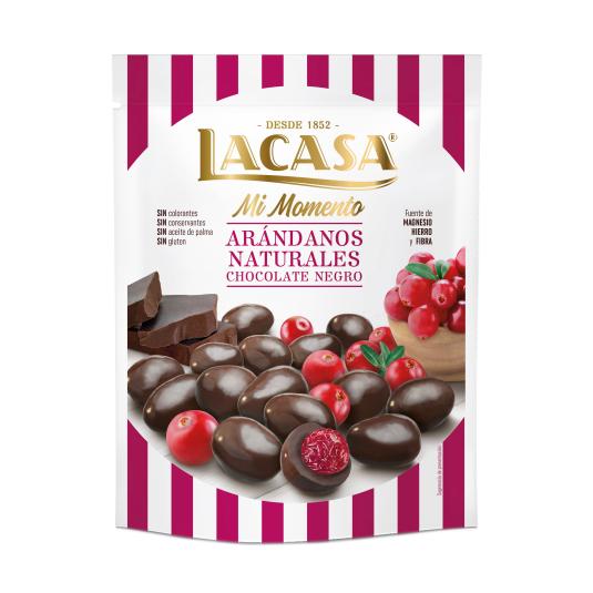 Mi Momento arándanos con chocolate negro - Lacasa - 125g