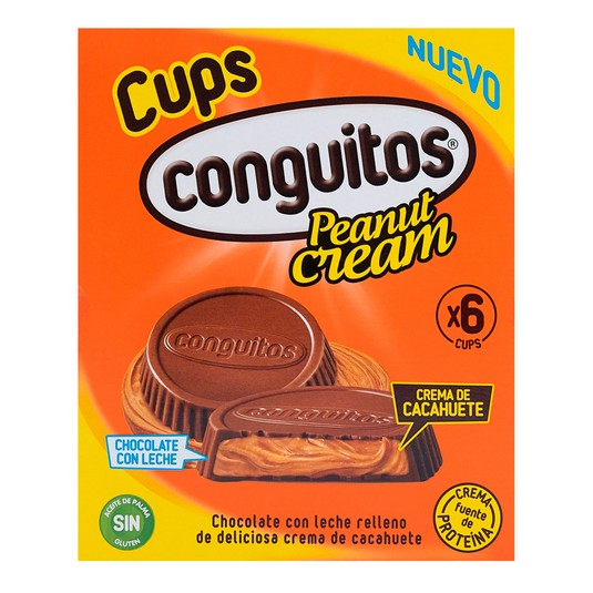 Cups Peanut Butter - Conguitos - 102g