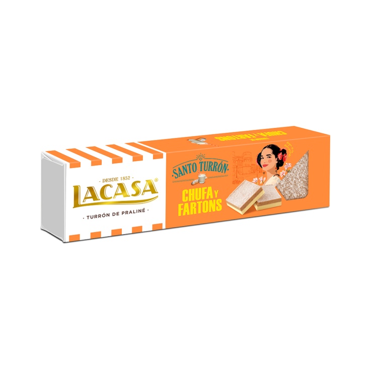 Lacasa turron chufa y fartons 150g