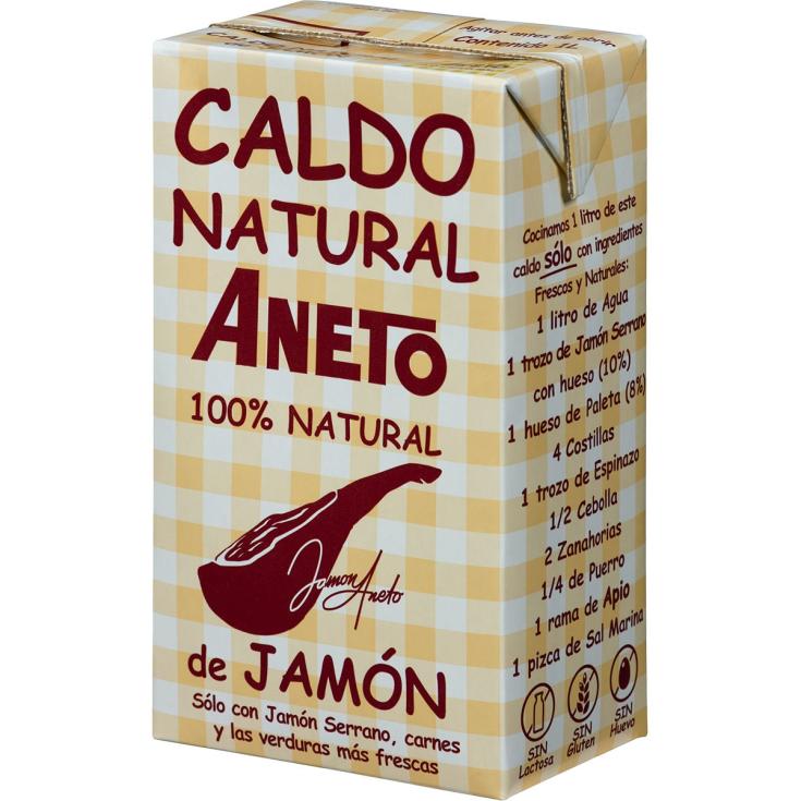 Caldo natural de jamón 1l