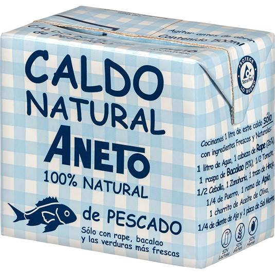 Caldo de Pescado 100% Natural - Aneto - 500ml
