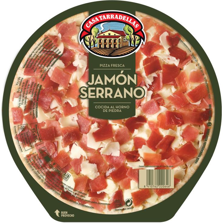 Pizza Jamón Serrano 390g