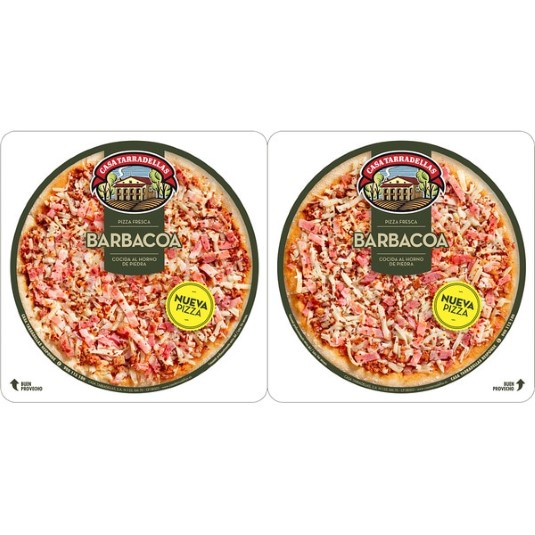 Pizza barbacoa - 2 uds