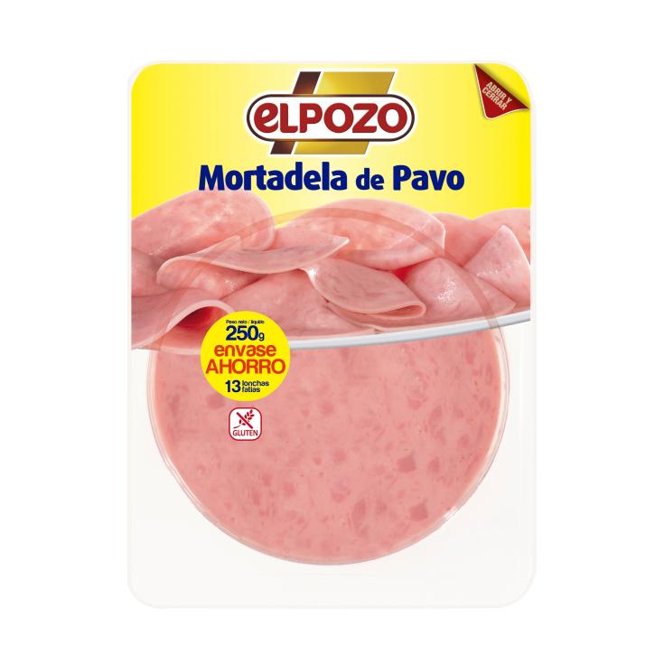 Mortadela de pavo - El Pozo - 250g