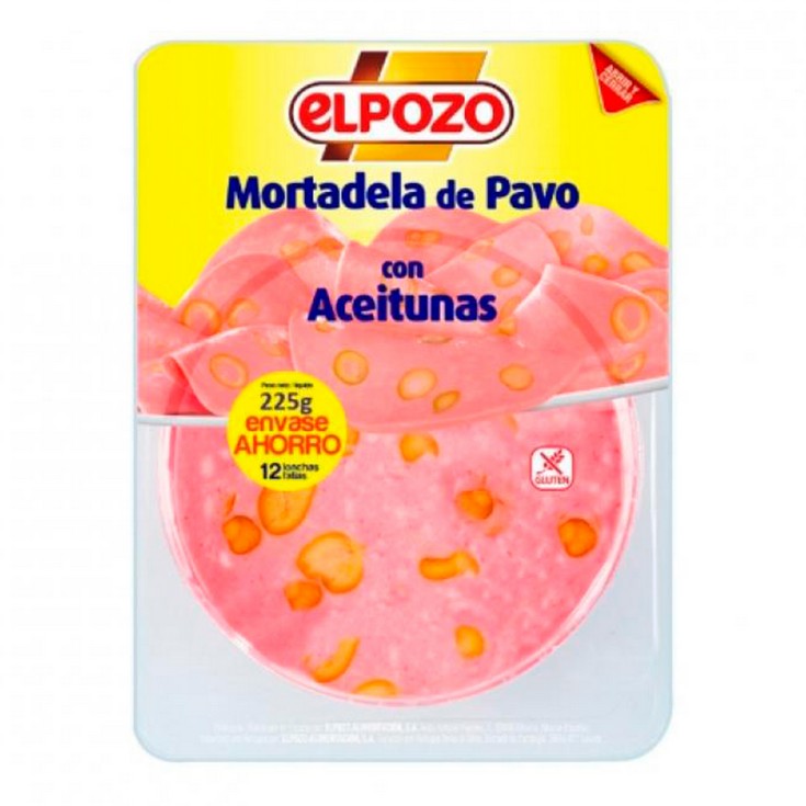 Mortadela de Pavo con Aceitunas 250g