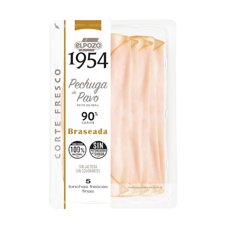 Pechuga de Pavo Braseada - El Pozo - 120g Pechuga de Pavo Braseada - El Pozo - 120g