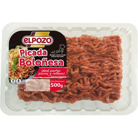 Carne de cerdo picada especial boloñesa - 500g