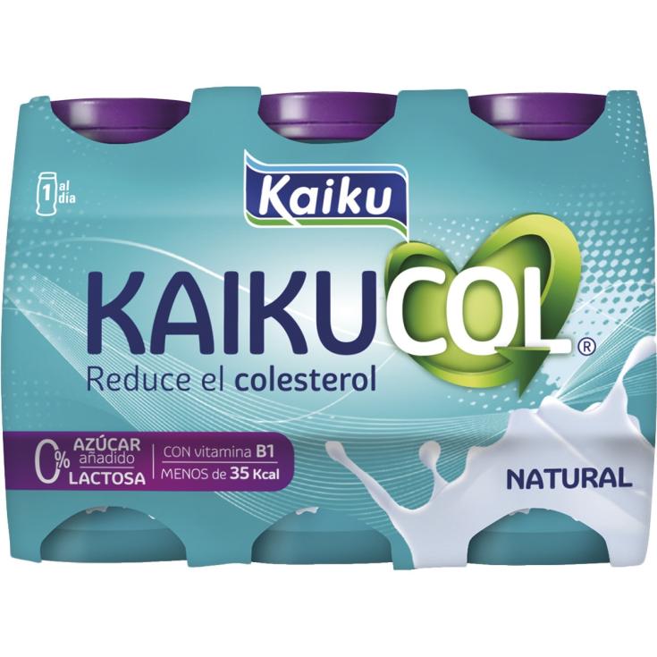 Yogur Líquido Zero Natural Kaikucol 6x65ml