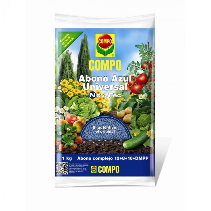 Abono azul universal Novatec - Compo - 1kg Abono azul universal Novatec - Compo - 1kg