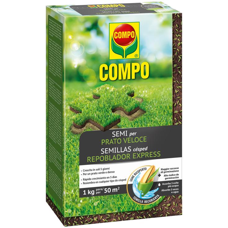 Semillas Césped Repoblador Compo - 1kg