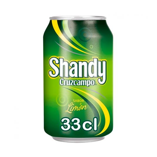 Cerveza rubia sabor limón Shandy - Cruzcampo - 33cl