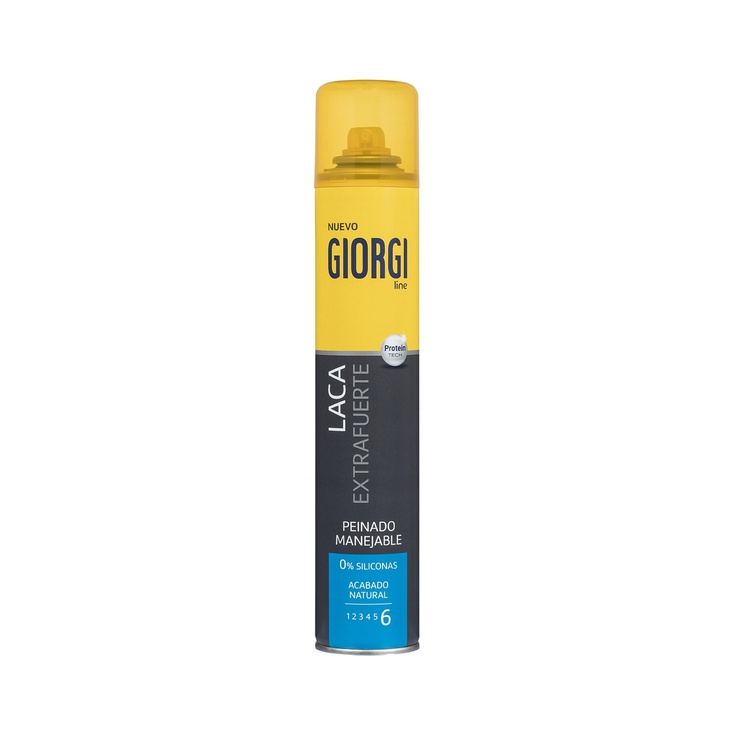 Laca extra fuerte Peinado Manejable 0% siliconas spray 