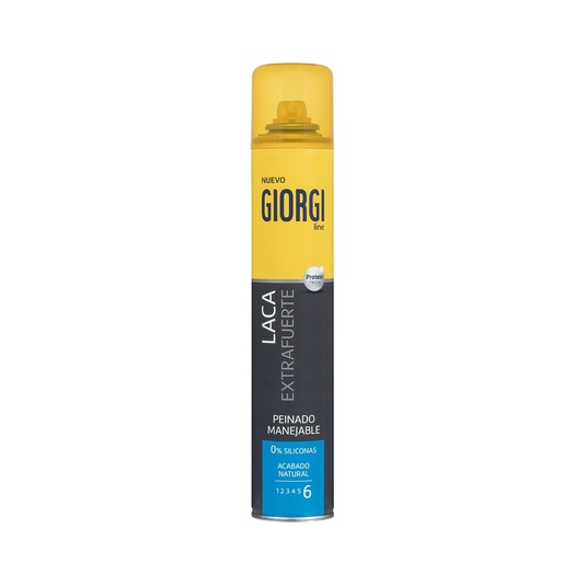 Laca extra fuerte Peinado Manejable 0% siliconas spray 