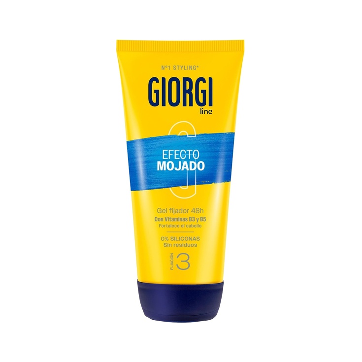 Gel fijador Efecto Mojado y duración 48h 0% siliconas 