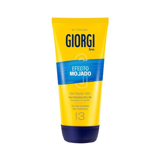 Gel fijador Efecto Mojado y duración 48h 0% siliconas 