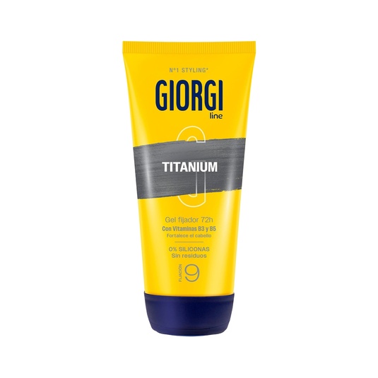 line gel fijador Titanium duración 48 h 0% siliconas 