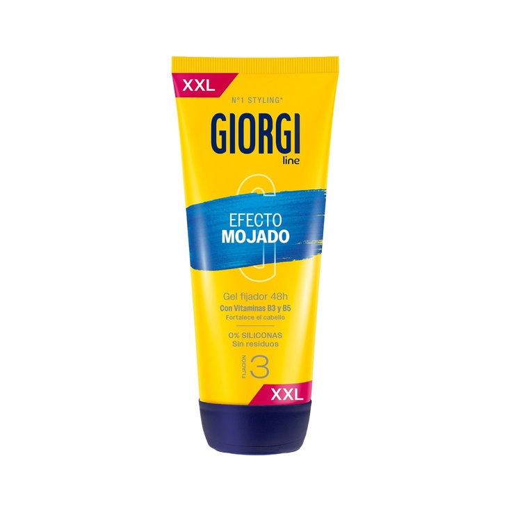 Gel fijador Efecto Mojado fijación duración 48 h