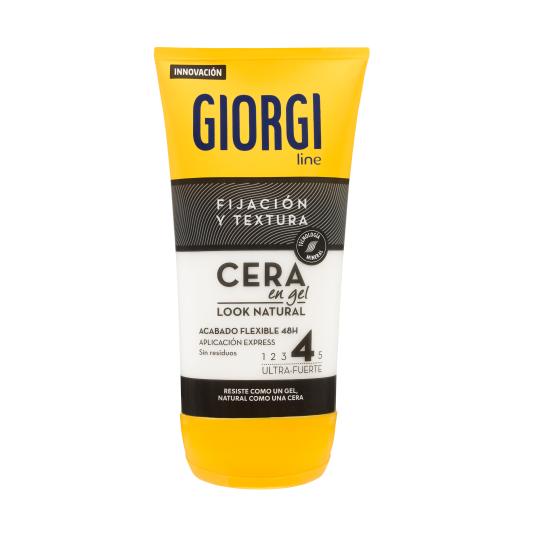 Cera en gel look natural acabado flexible 48h ultra fuerte 