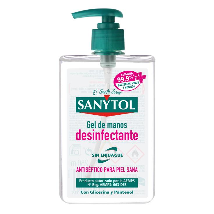 Gel Antiséptico Sin Enjuague 250ml