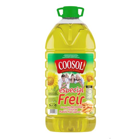Aceite refinado de girasol Coosol - 5l