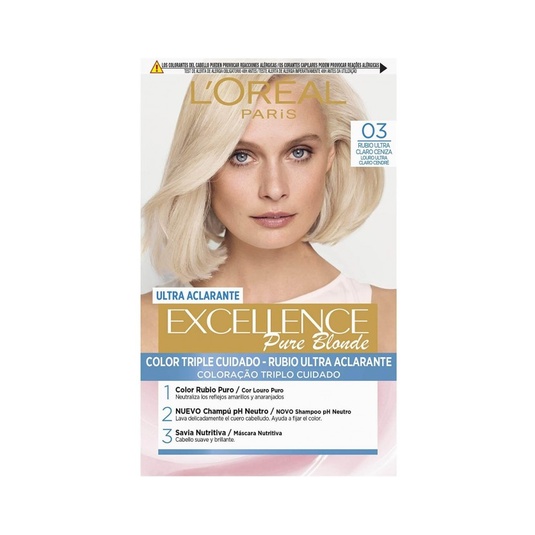 EXCELLENCE Nº03 CREME RUBIO ULTRA CLARO CENIZA