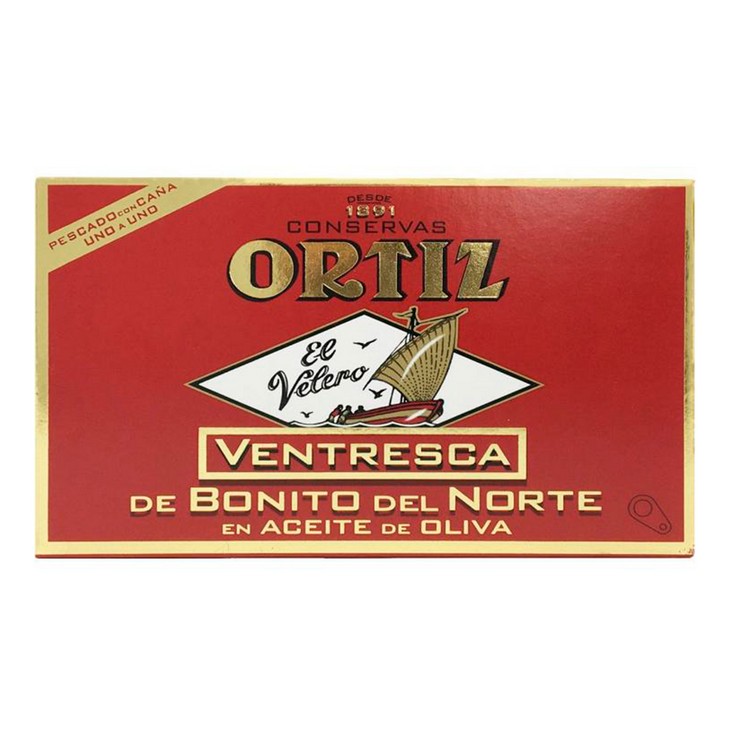 Ventresca de bonito del norte en aceite de oliva 80g Ventresca de bonito del norte en aceite de oliva 80g
