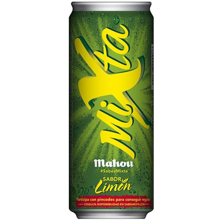 Cerveza rubia sabor limón Mixta - Mahou - 33cl