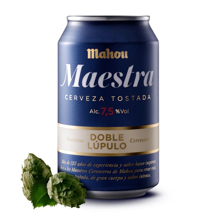 Cerveza Doble Lúpulo Maestra - Mahou - 33cl
