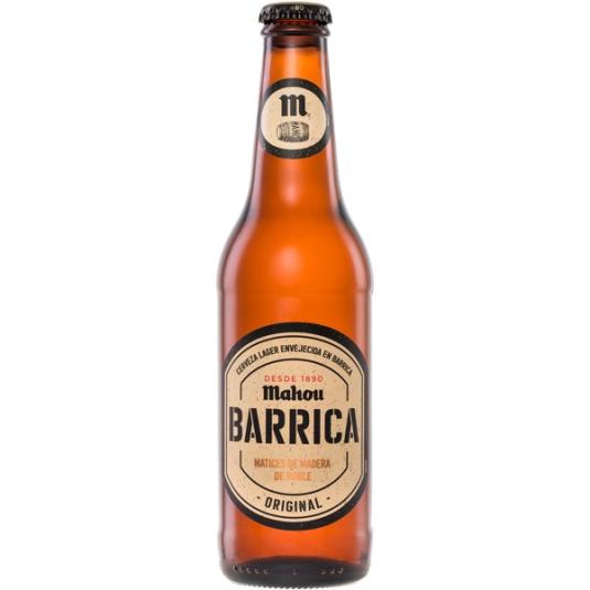 Cerveza barrica - Mahou - 33cl