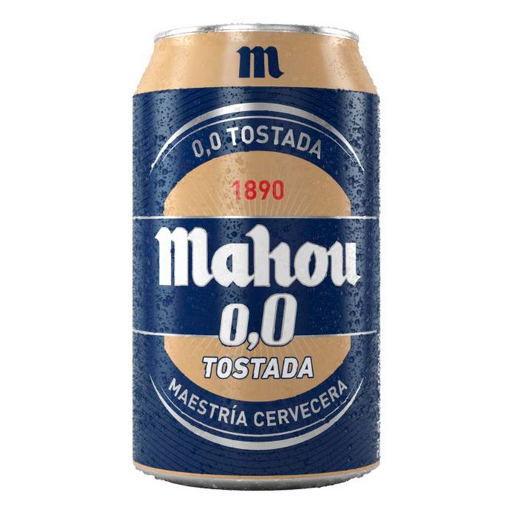 Cerveza Tostada 0,0% - Mahou - 33cl