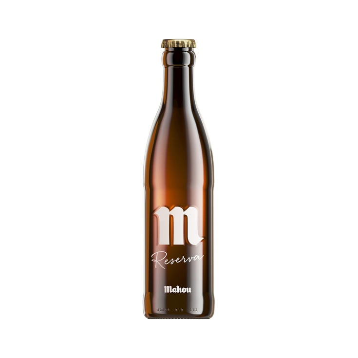 Cerveza lager doble malta botella 33 cl