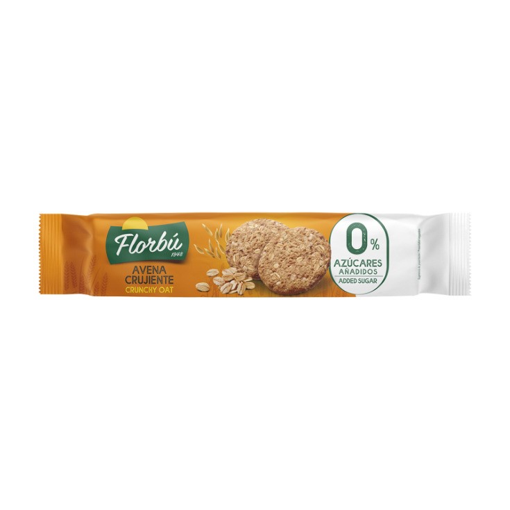 Galleta avena crujiente 0% azúcares - 150g