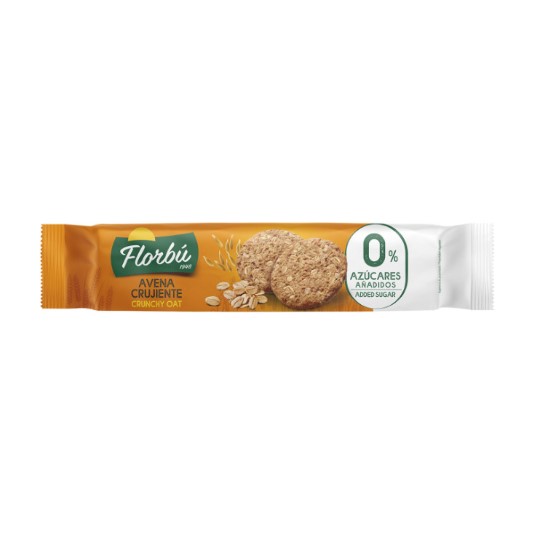 Galleta avena crujiente 0% azúcares - 150g