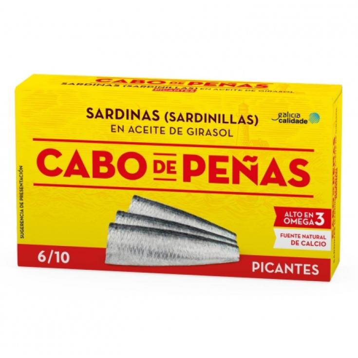 Sardinillas en aceite girasol picantes 60g