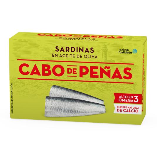 Sardinas en Aceite de Oliva Cabo de Peñas - 82g