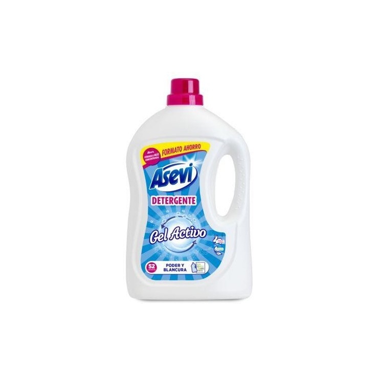 Detergente líquido gel activo 312cl