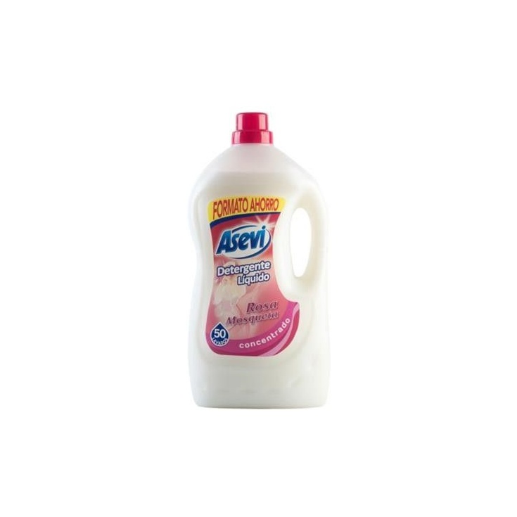 Detergente liquido rosa mosqueta formato ahorro 50 lavados