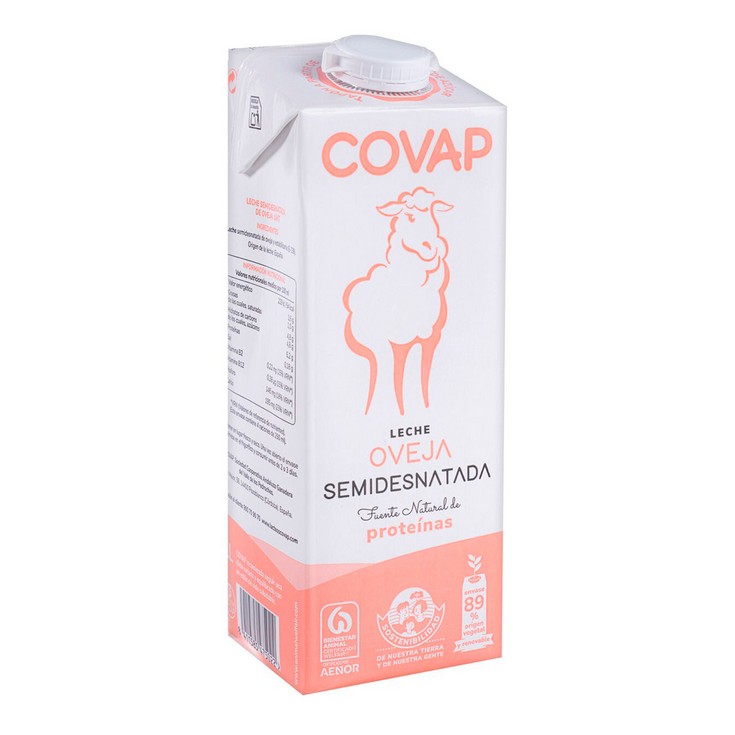 Leche de Oveja semidesnatada 1l