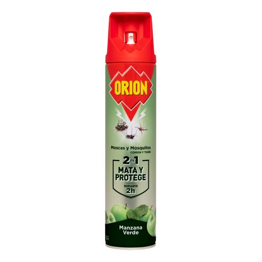 Insecticida volador 2en1 aroma manzana verde - Orion - 600ml