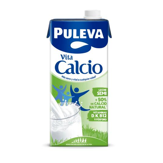 Leche Semidesnatada con Calcio - Puleva - 1l