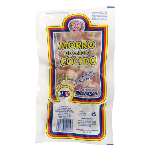 Morro de cerdo cocido - Rogusa - 1kg