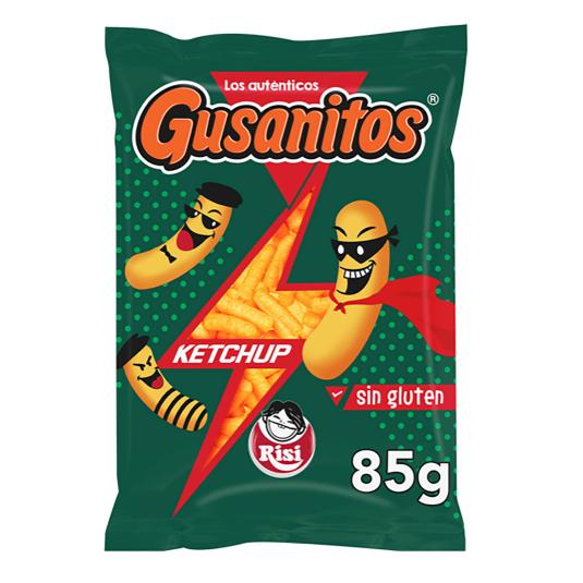Gusanitos Sabor Ketchup 85g