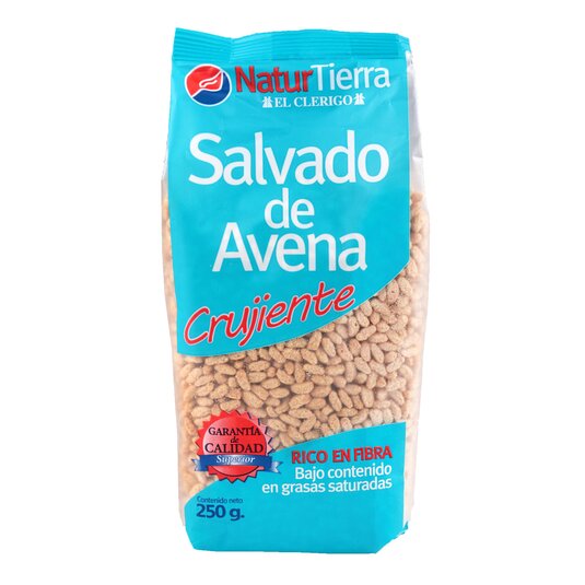 Salvado de avena crujiente - Naturtierra - 250g